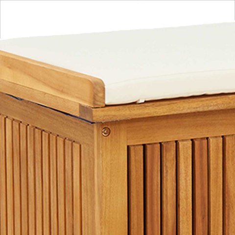 SKRZYNKA NA PODUSZKI OGRODOWE LITE DREWNO AKACJOWE