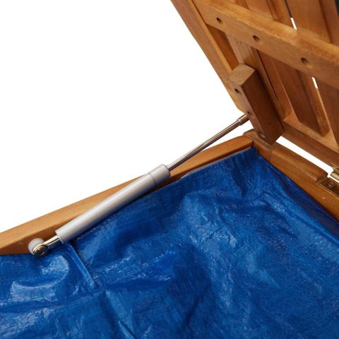 SKRZYNKA NA PODUSZKI OGRODOWE LITE DREWNO AKACJOWE