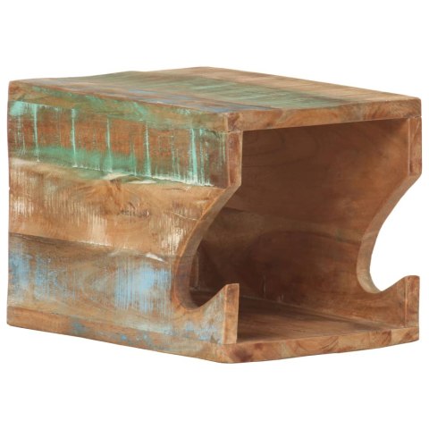 UCHWYT ŚCIENNY NA ROWER 35X25X25CM LITE DREWNO Z ODZYSKU