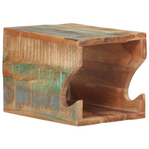 UCHWYT ŚCIENNY NA ROWER 35X25X25CM LITE DREWNO Z ODZYSKU