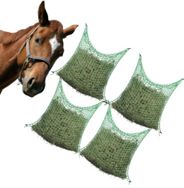 SIATKA NA SIANO DLA KONIA ZIELONA OCZKO 4,5CM 0,9X1M 4 SZTUKI