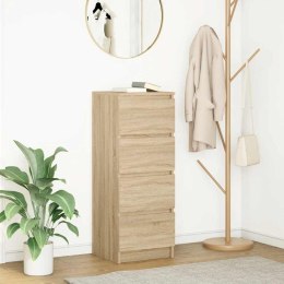 KOMODA SONOMA OAK 37,5X35X99CM DREWNO KLEJONE