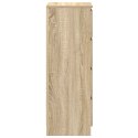 KOMODA SONOMA OAK 37,5X35X99CM DREWNO KLEJONE