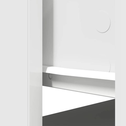 KONSOLA Z SZUFLADAMI BIAŁA 85,5X38,5X74,5CM