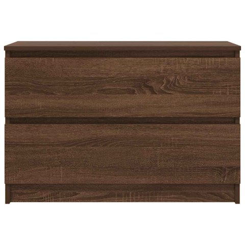 SZAFKA RTV BRĄZOWY DĄB 80X35X54CM