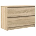SZAFKA RTV SONOMA OAK 80X35X54CM DREWNO KLEJONE