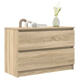 SZAFKA RTV SONOMA OAK 80X35X54CM DREWNO KLEJONE