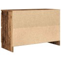 SZAFKA RTV STARE DREWNO 80X35X54CM DREWNO KLEJONE
