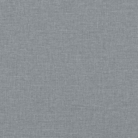 FOTEL BUJANY Z PODNÓŻKIEM JASNOSZARY TKANINA