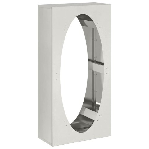 STOJAK NA DREWNO OPAŁOWE 50X23X100CM STAL NIERDZEWNA