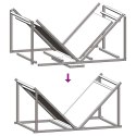 STOJAK NA DREWNO OPAŁOWE 70X43X34,5CM STAL WALCOWANA NA ZIMNO