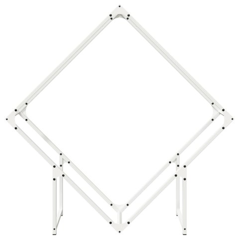 STOJAK NA DREWNO OPAŁOWE BIAŁY 100X25X100CM