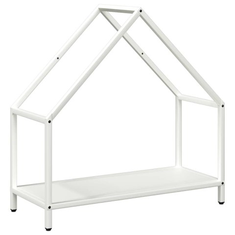 STOJAK NA DREWNO OPAŁOWE BIAŁY 60X25X60CM