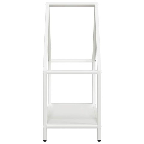 STOJAK NA DREWNO OPAŁOWE BIAŁY 60X25X60CM