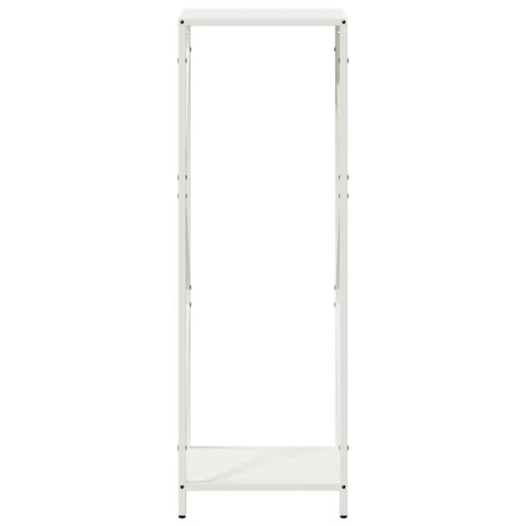 STOJAK NA DREWNO OPAŁOWE BIAŁY 34X25X100CM