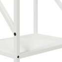 STOJAK NA DREWNO OPAŁOWE BIAŁY 34X25X100CM