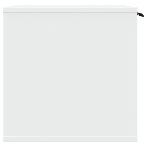 SZAFKA NA KUWETĘ DOMEK DLA KOTA STOLIK UKRYTA KUWETA BIAŁA 60X40X40CM