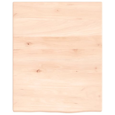 BLAT DO ŁAZIENKI 40X50X2CM SUROWE LITE DREWNO