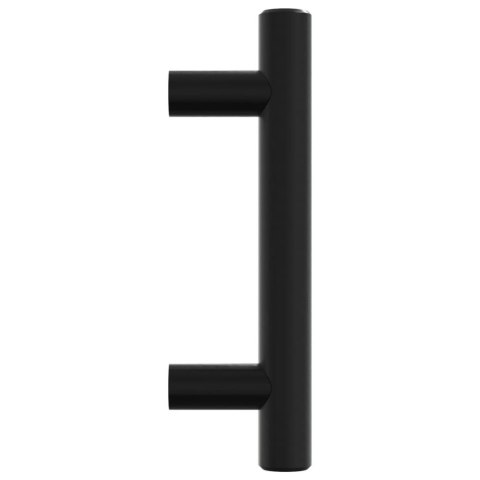 UCHWYTY DO SZAFEK 20 SZT. CZARNE 64MM STAL NIERDZEWNA