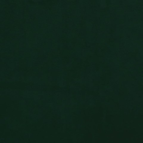 2-OSOBOWA KANAPA CIEMNOZIELONA TAPICEROWANA AKSAMITEM