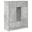 KOMODA Z SZUFLADAMI I DRZWIAMI SZAROŚĆ BETONU 73X31X90CM