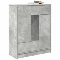 KOMODA Z SZUFLADAMI I DRZWIAMI SZAROŚĆ BETONU 73X31X90CM