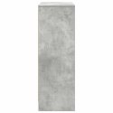 KOMODA Z SZUFLADAMI I DRZWIAMI SZAROŚĆ BETONU 73X31X90CM