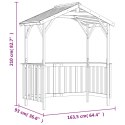 ZADASZENIE GRILLA 163,5X93X210CM IMPREGNOWANE DREWNO SOSNOWE