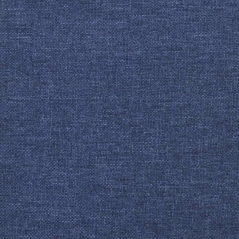 2-OSOBOWA KANAPA 2 PODUSZKI NIEBIESKA TAPICEROWANA TKANINĄ