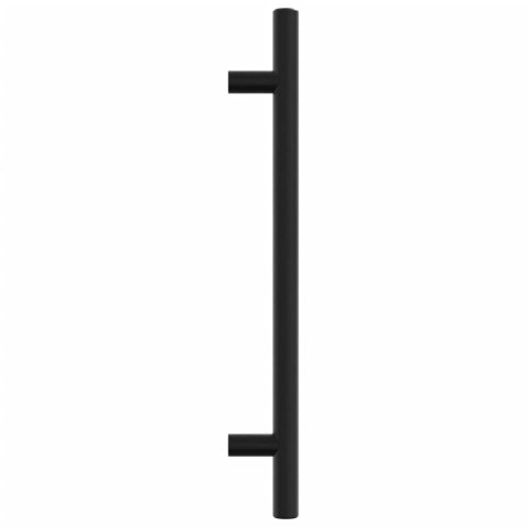 UCHWYTY DO SZAFEK 20 SZT. CZARNE 160MM STAL NIERDZEWNA