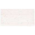 BLAT STOŁU BIAŁY 110X60X2,5CM LITE DREWNO SOSNOWE PROSTOKĄT