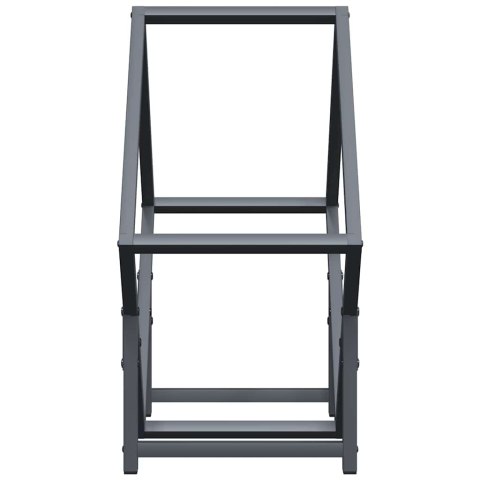 STOJAK NA DREWNO OPAŁOWE ANTRACYT 50X25X50CM