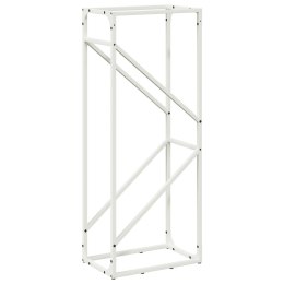 STOJAK NA DREWNO OPAŁOWE BIAŁY 40X25X100CM