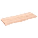 BLAT DO ŁAZIENKI 100X40X(2-4)CM SUROWE LITE DREWNO