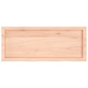 BLAT DO ŁAZIENKI 100X40X(2-4)CM SUROWE LITE DREWNO