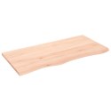BLAT DO STOŁU 100X50X2CM SUROWE DREWNO DĘBOWE