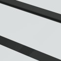 DRZWI PRZESUWNE Z OSPRZĘTEM SZKŁO ESG I ALUMINIUM 90X205CM