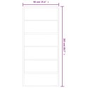 DRZWI PRZESUWNE Z OSPRZĘTEM SZKŁO ESG I ALUMINIUM 90X205CM