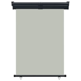 MARKIZA BOCZNA NA BALKON 125X 250CM SZARA