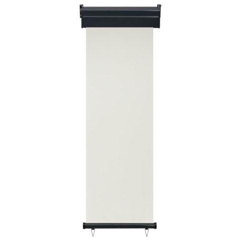 MARKIZA BOCZNA TARASOWA OGRÓD BALKON ROLETA PARAWAN OSŁONA 65X250CM KREMOWA