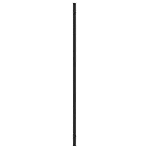 UCHWYTY DO SZAFEK 20 SZT. CZARNE 480MM STAL NIERDZEWNA