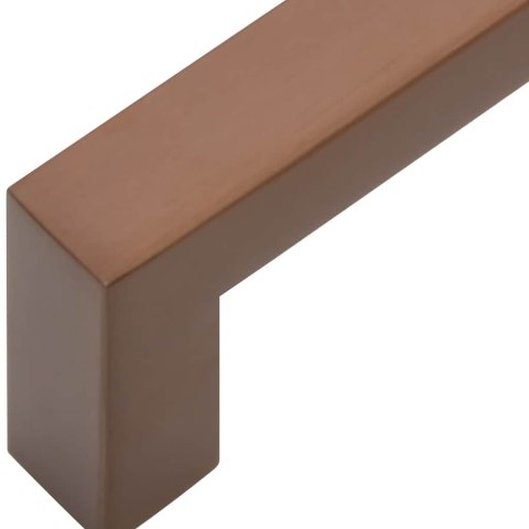 UCHWYTY DO SZAFEK 5 SZT. BRĄZ 320MM STAL NIERDZEWNA