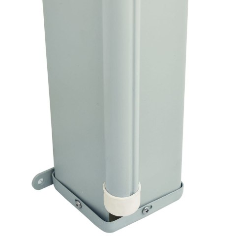 MARKIZA BOCZNA TARASOWA OGRÓD BALKON ROLETA WYSUWANA 117X600CM NIEBIESKA