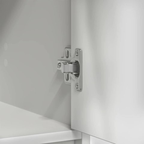 KOMODA Z SZUFLADAMI I DRZWIAMI BIAŁA 70,5X34X74,5CM