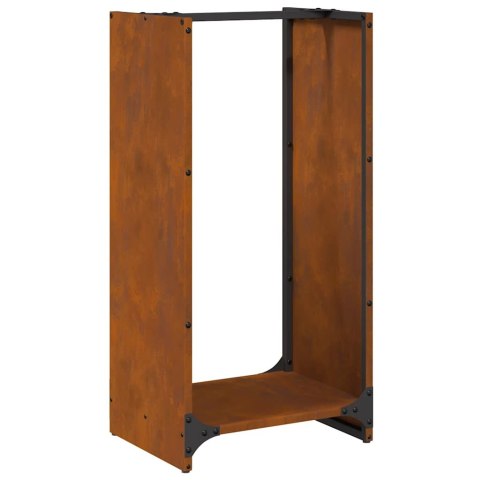 STOJAK NA DREWNO OPAŁOWE 40X30X80CM STAL NIERDZEWNA