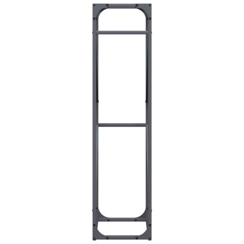 STOJAK NA DREWNO OPAŁOWE ANTRACYT 40X25X100CM