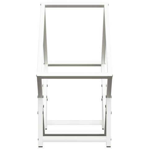 STOJAK NA DREWNO OPAŁOWE BIAŁY 50X25X50CM