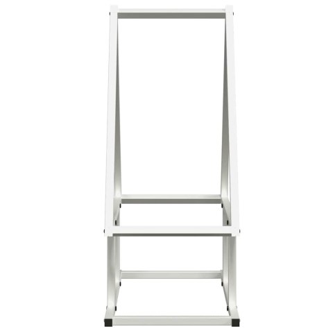 STOJAK NA DREWNO OPAŁOWE BIAŁY 50X25X60CM