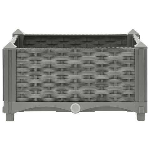 DONICA DO PODWYŻSZONEJ RABATY 40X40X23CM POLIPROPYLEN