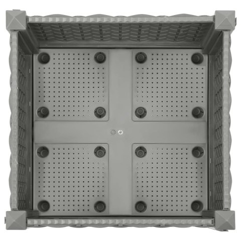 DONICA DO PODWYŻSZONEJ RABATY 40X40X23CM POLIPROPYLEN